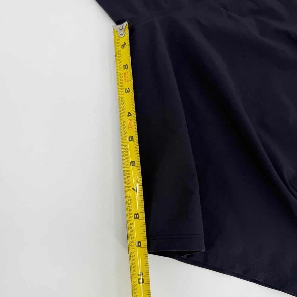 Lululemon Current State Board Short 9 Mens 33 Navy Blue Swim Trunks Water Shorts